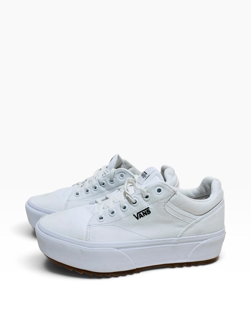 Vans White Platform Seldon “You Are Loved” Edition Size 8